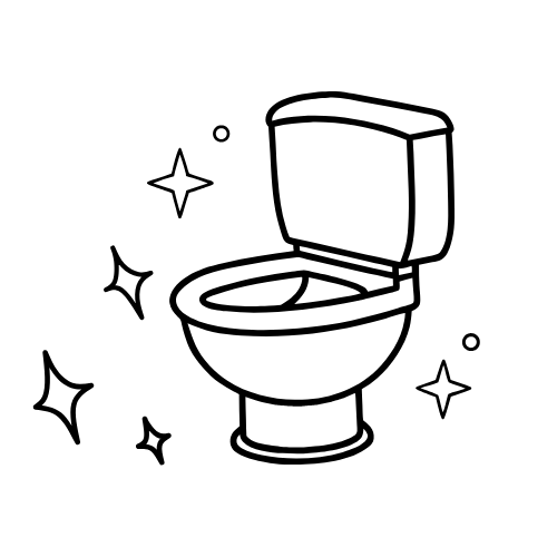 Routine Cleaning Toiletcleaning